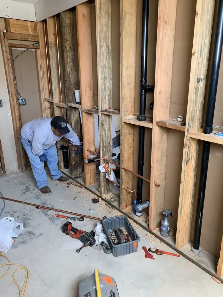 Commercial rough-in plumbing for Commercial Plumbing in Orangeburg